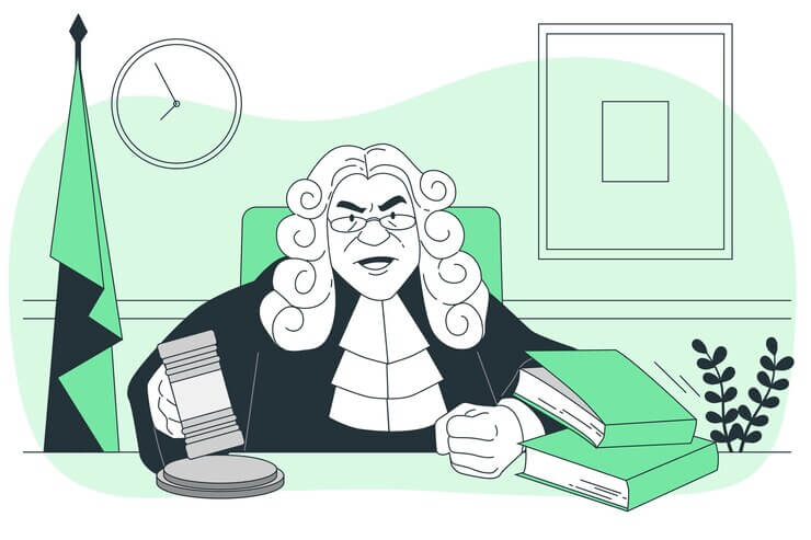 por qué los jueces usan peluca